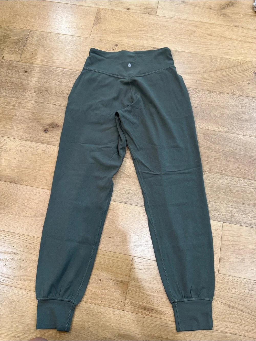Lululemon Align Olive Green High-Waist Jogger Pants